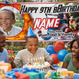 Superhero's Banner Medium